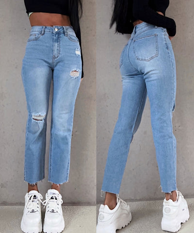 Mum Jeans Juanita Blue