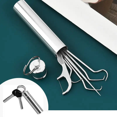 CleanTeeth™ - Stainless Steel Toothpick Set (50% OFF)