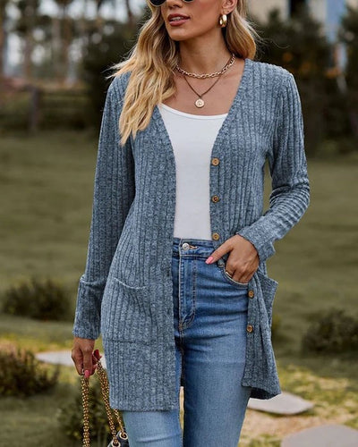 Katinka™- Riley Fashion Long Sleeve Cardigan (50% OFF)