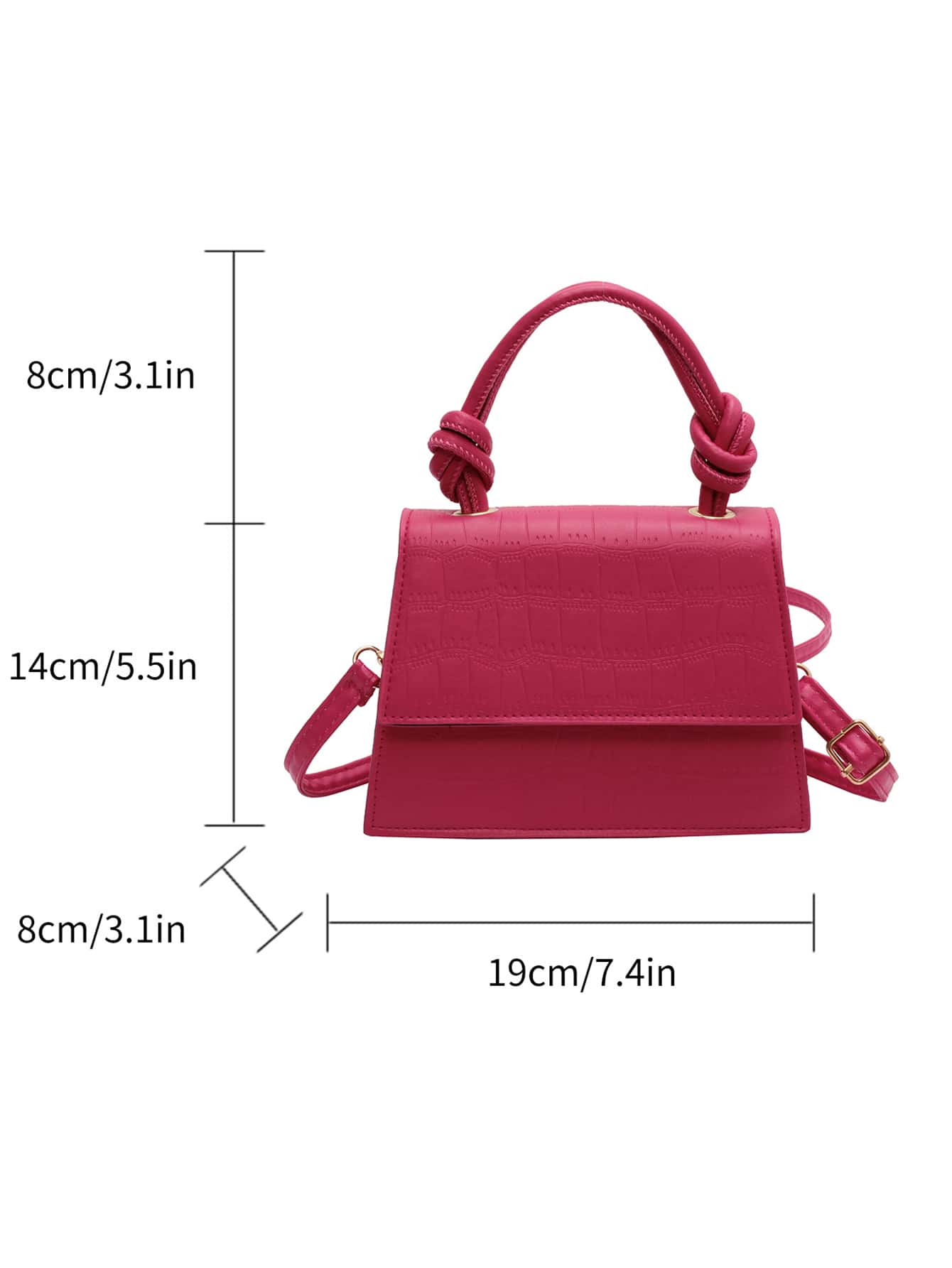 adjustable top handle grommet eyelet unconventional modern women's handbags