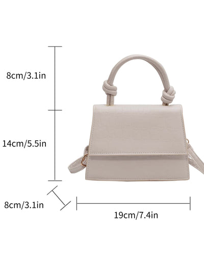 adjustable top handle grommet eyelet unconventional modern women's handbags