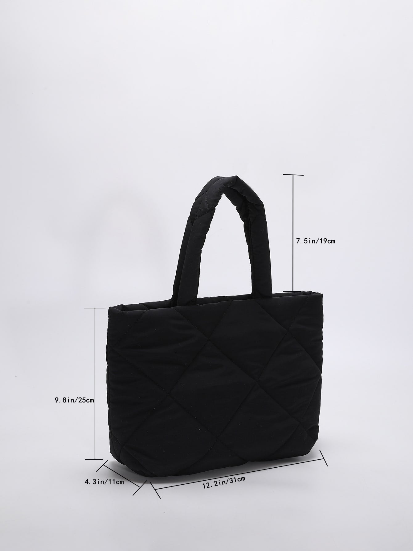 shoulder bag with quilted