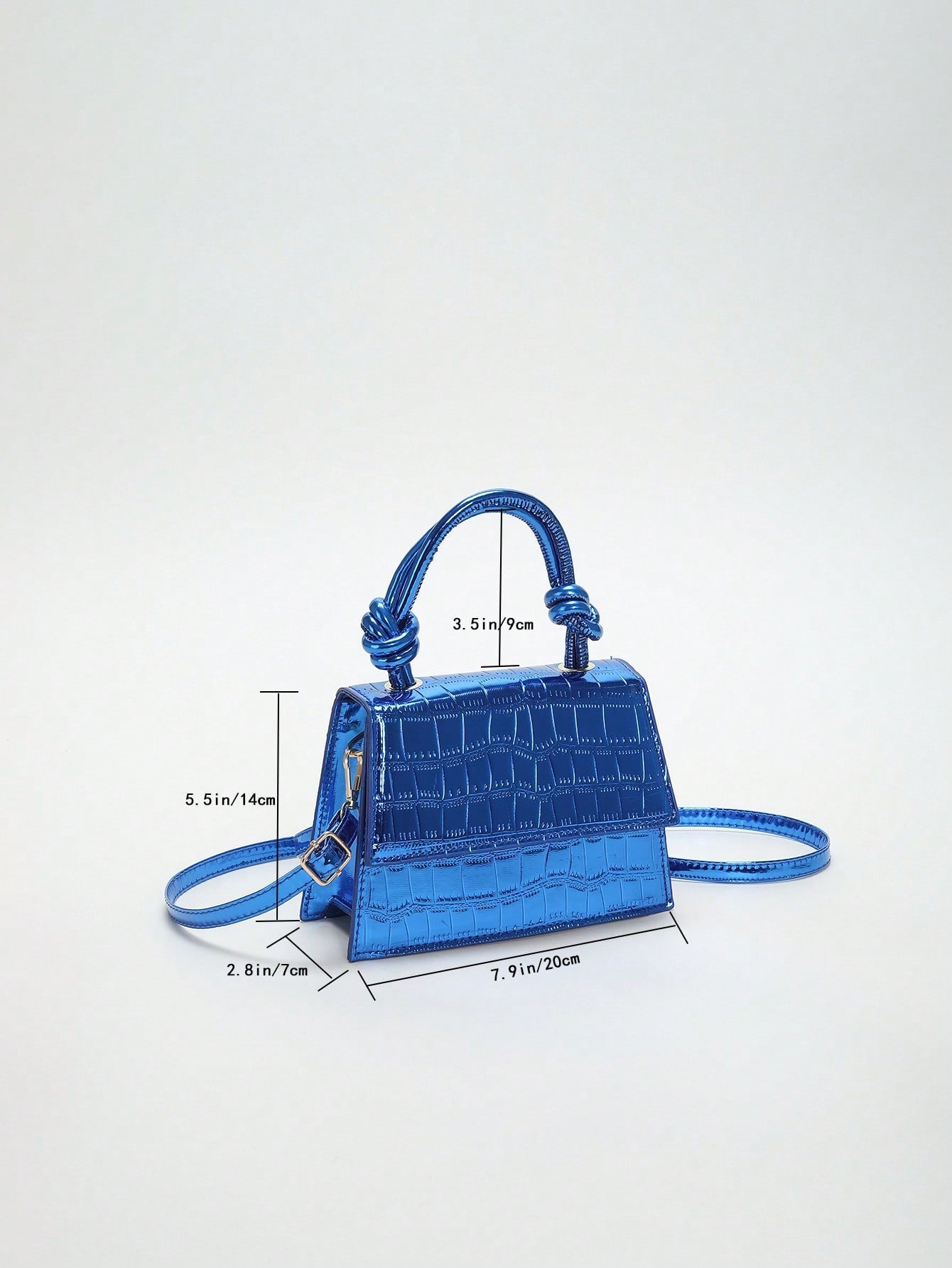 adjustable top handle grommet eyelet unconventional modern women's handbags