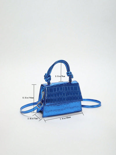 adjustable top handle grommet eyelet unconventional modern women's handbags