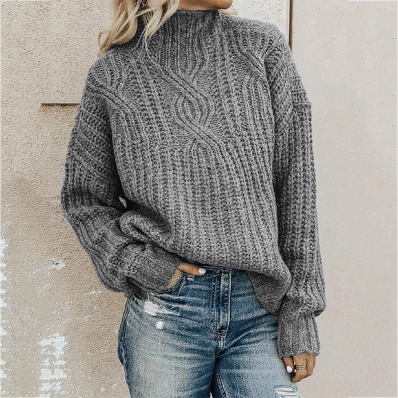 Amanda™ - Plus Size Turtleneck Sweater (50% OFF) 