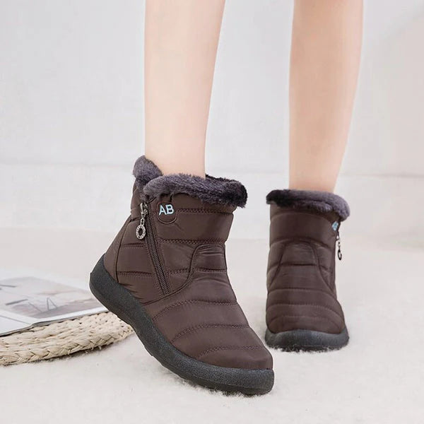 Ksenia™ - Kuschelige wasserdichte orthopädische Winterstiefel (50% RABATT)