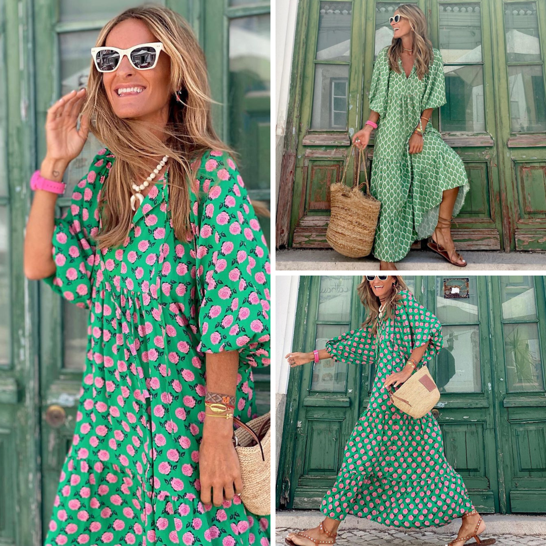 Ella™ Green Summer Dress (50% OFF)