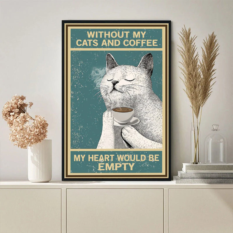 Cats&amp;Coffee™ Canvas