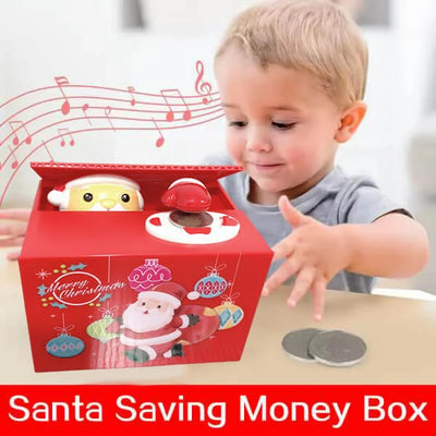 SantaCoinSaver™ - Pop-Up Coin Piggy Bank (50% OFF) 