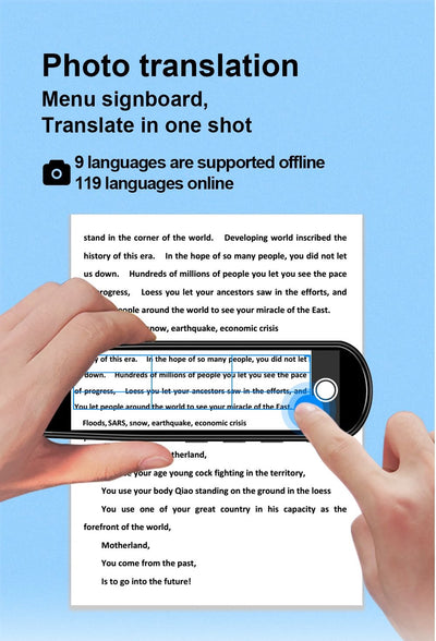 ScanSpeak™ - Precise 112-language translation with pen (50% OFF) 