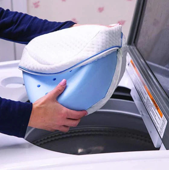 Ergonomic knee pillow for more restful sleep