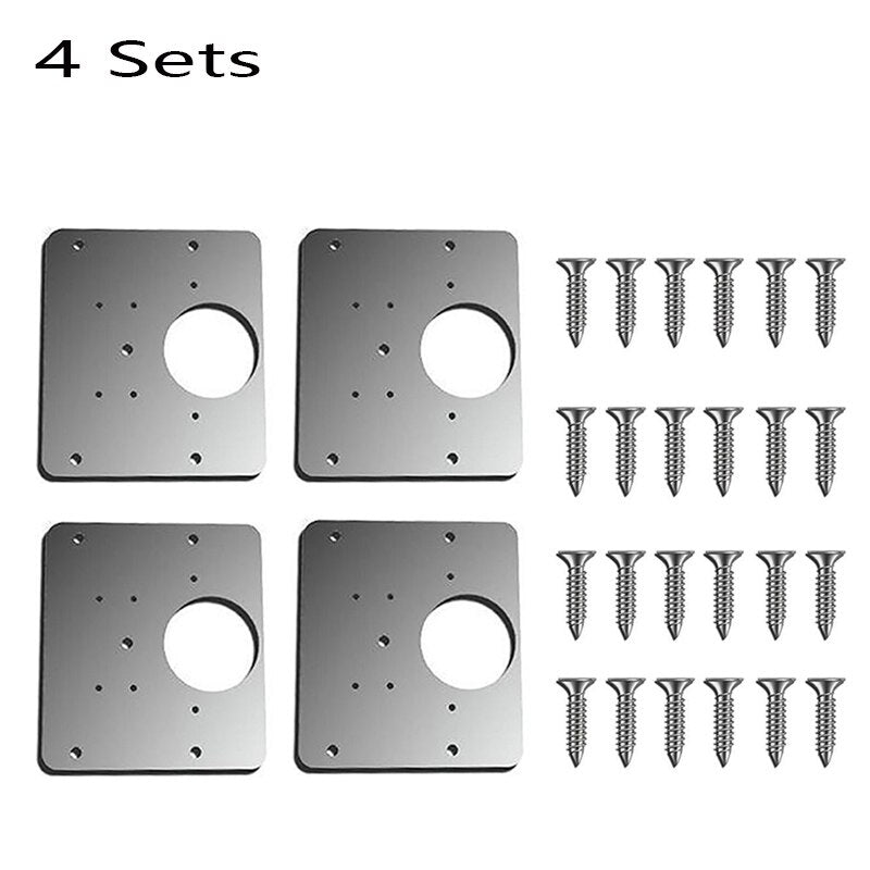 HingeFix™ - Stainless Steel Hinge Repair Plate for Cabinets (50% OFF) 