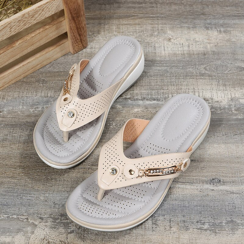 Elly™ | Weich gepolsterte Flip Flops (50% RABATT)