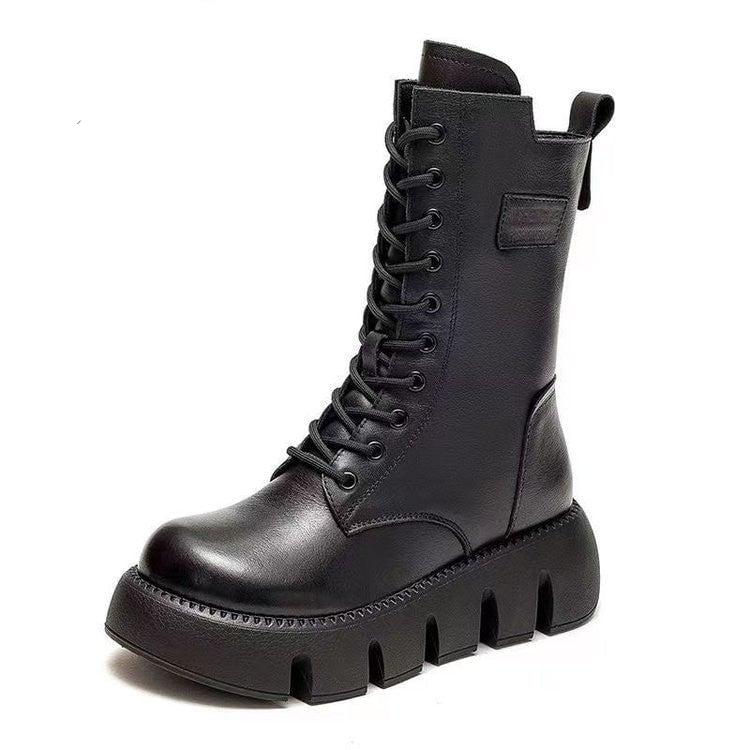 Velma™ - Women's boots with zipper and fleece lining