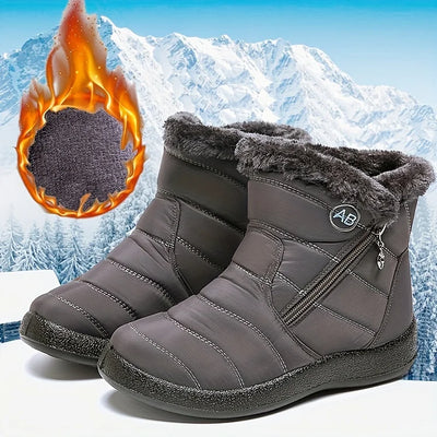 Ksenia™ - Kuschelige wasserdichte orthopädische Winterstiefel (50% RABATT)