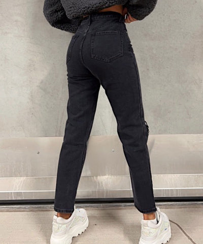 Mum Jeans Alma Black