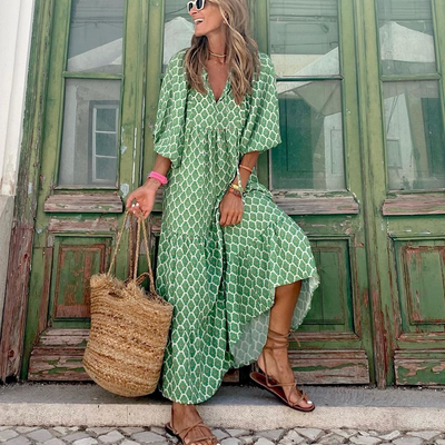 Ella™ Green Summer Dress (50% OFF)