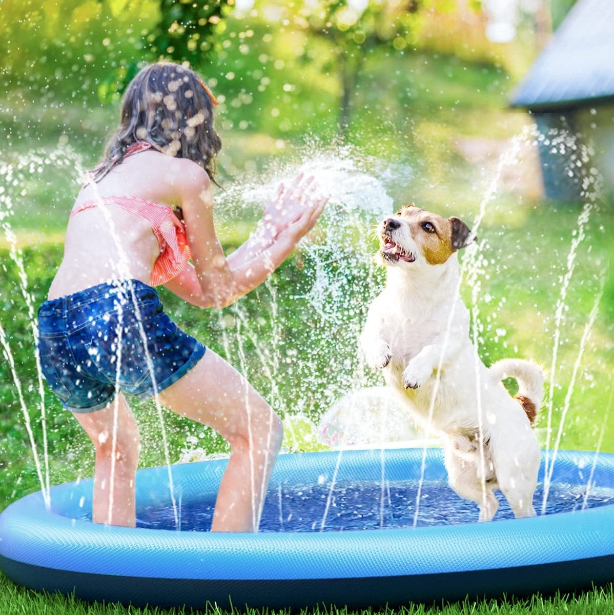 Splashdog™ - Splash Sprinkler Pool For Pets (50% OFF)