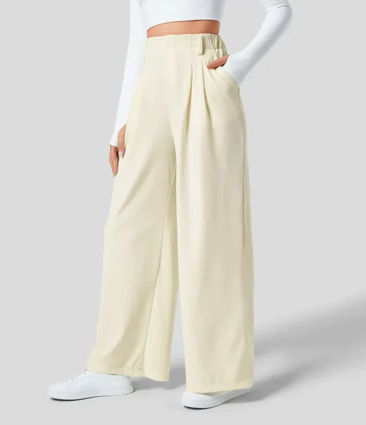 Rikke™ - Classic High Waist Wide Leg Pants (50% OFF) 