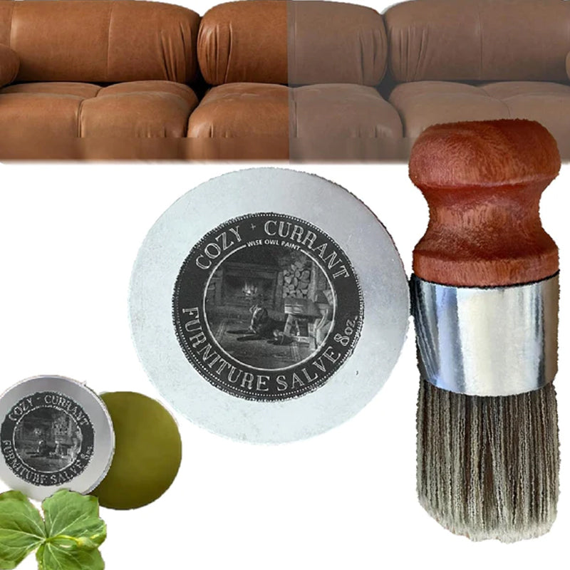 WiseBrush™ - Leather Furniture Ointment And Brush (50% OFF)