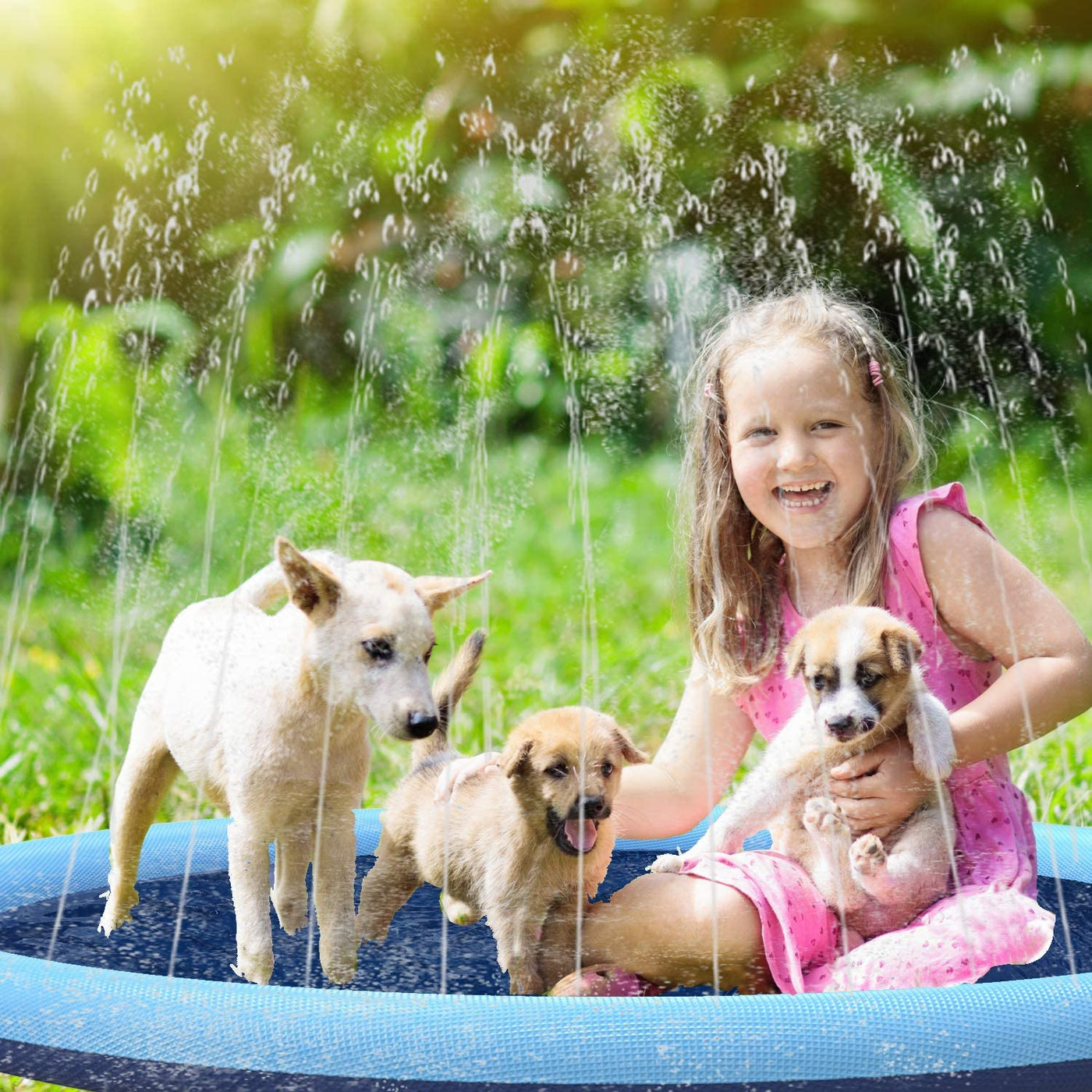 Splashdog™ - Splash Sprinkler Pool For Pets (50% OFF)