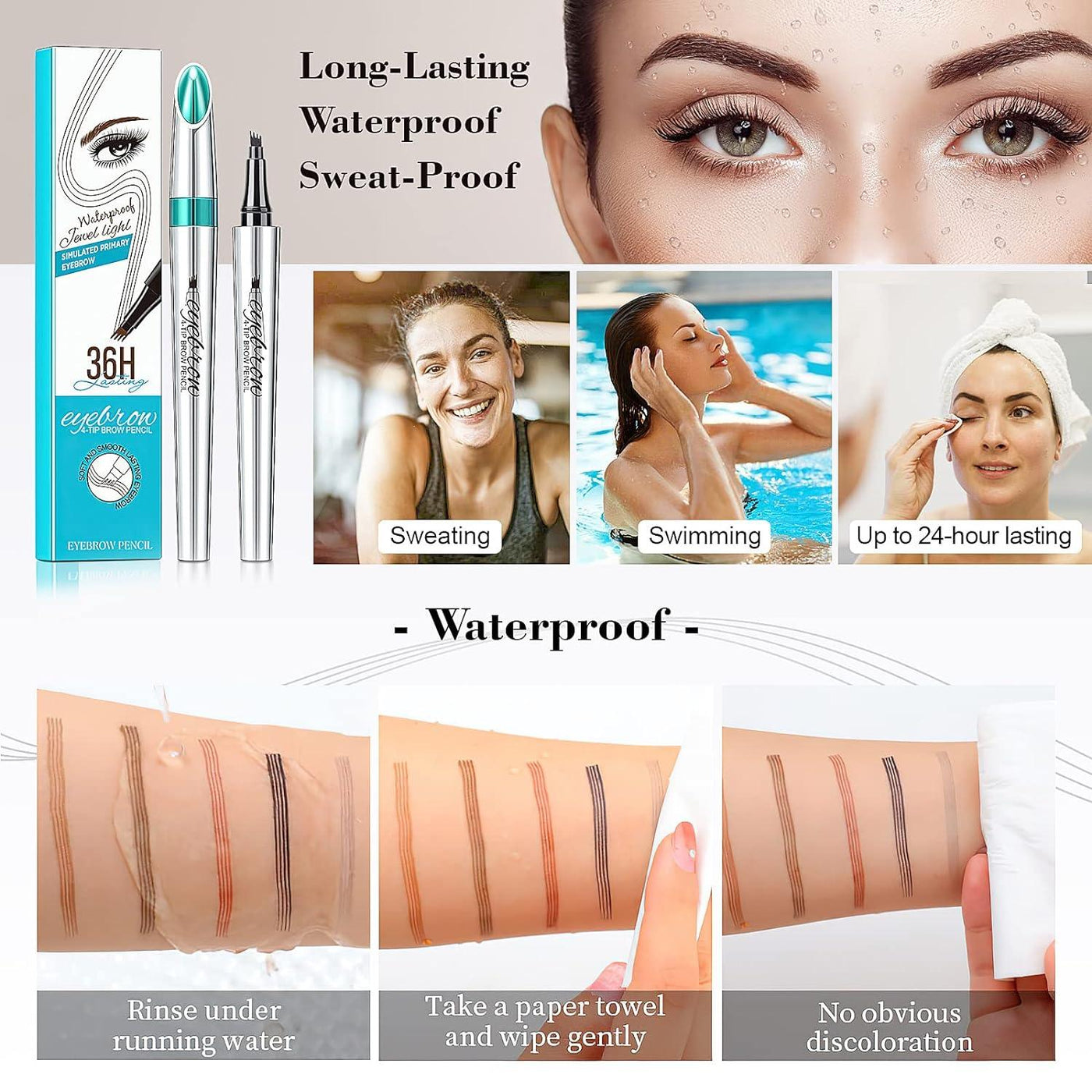 Alicia™ - 3D Waterproof Microblading Eyebrow (50% OFF) 