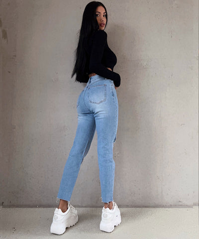 Mum Jeans Juanita Blue