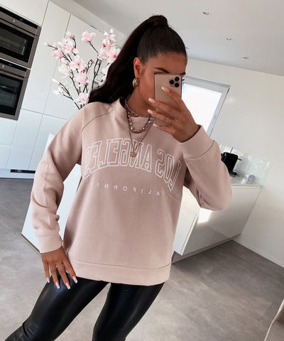 Pullover Los Angeles Beige