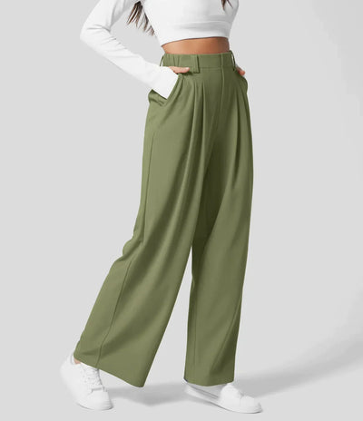 Rikke™ - Classic High Waist Wide Leg Pants (50% OFF) 