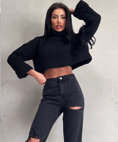 Mum Jeans Alma Black