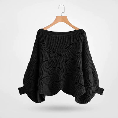 Batwing Sleeve Knitted Scarf 50% OFF