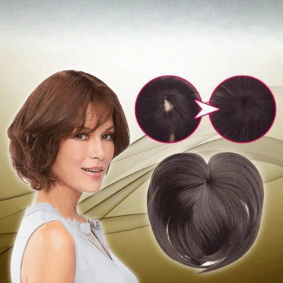 Chiccharm™ - Synthetic Blunt Bang Extension (50% OFF) 