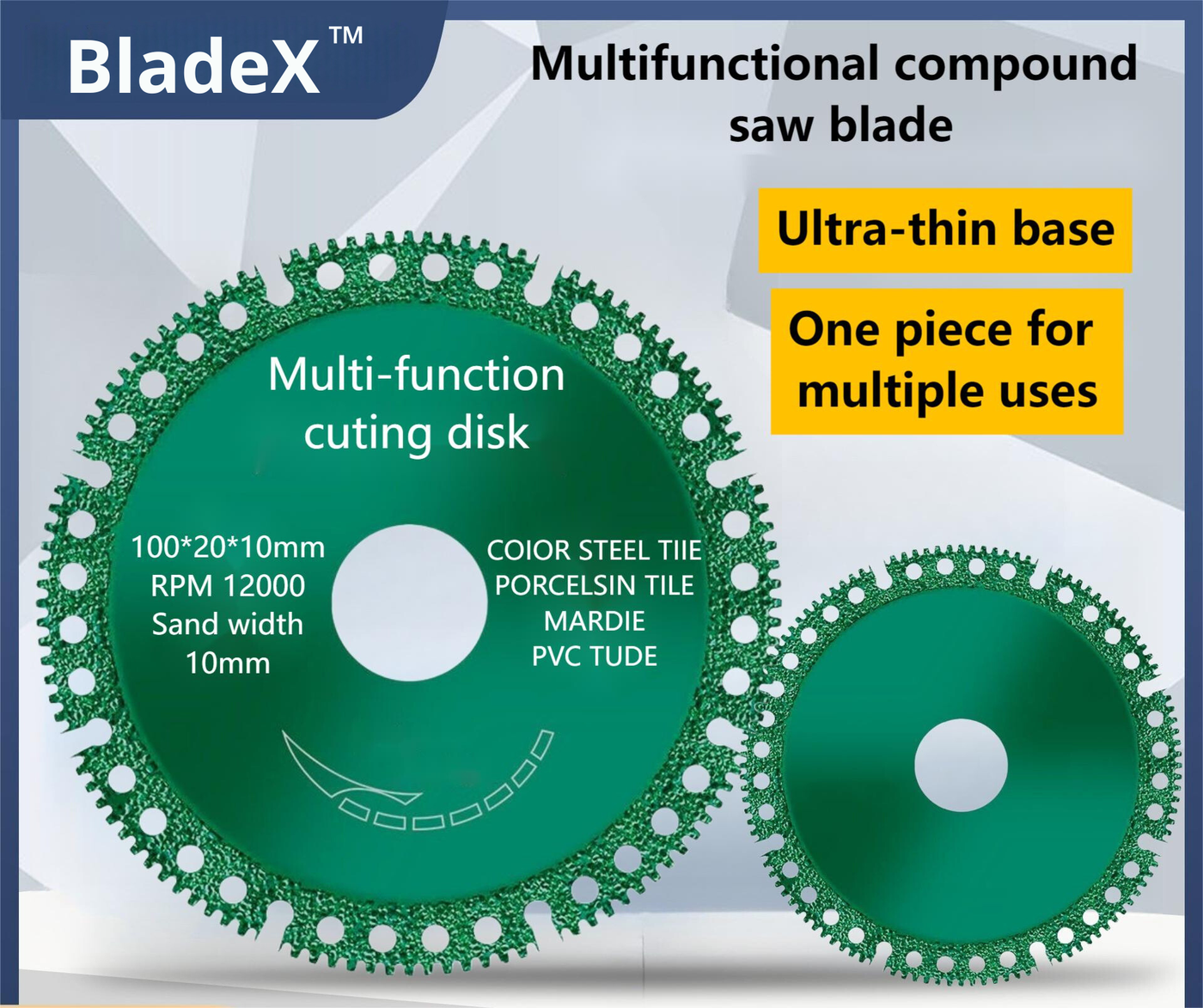 BladeX™ - Angle Grinder Disc 