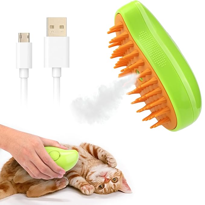 SteamBrush™ - Avocado-shaped cat grooming brush (50% OFF)