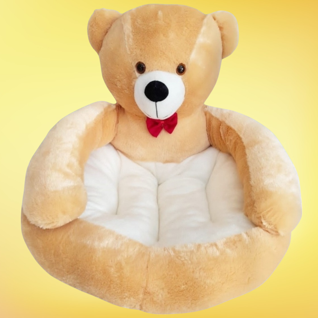 CuddleNest™ - Bear Hug Bett für Haustiere (50% RABATT)