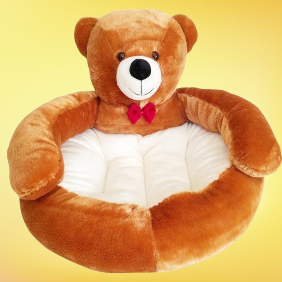 CuddleNest™ - Bear Hug Bett für Haustiere (50% RABATT)