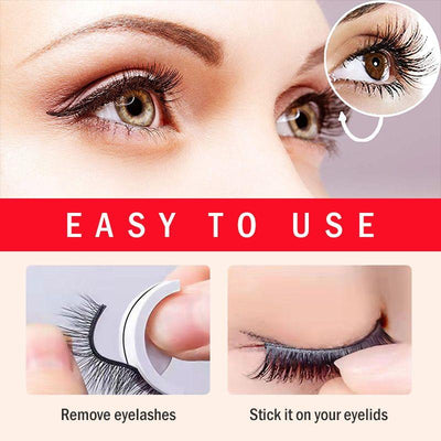 LuxeEye™ - Reusable Self-Adhesive Eyelashes (50% OFF) 