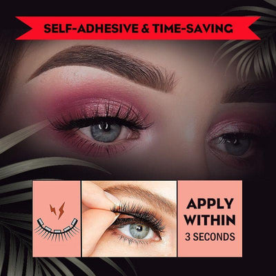 LuxeEye™ - Reusable Self-Adhesive Eyelashes (50% OFF) 