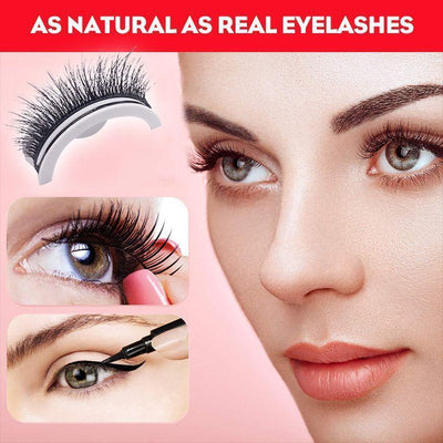 LuxeEye™ - Reusable Self-Adhesive Eyelashes (50% OFF) 