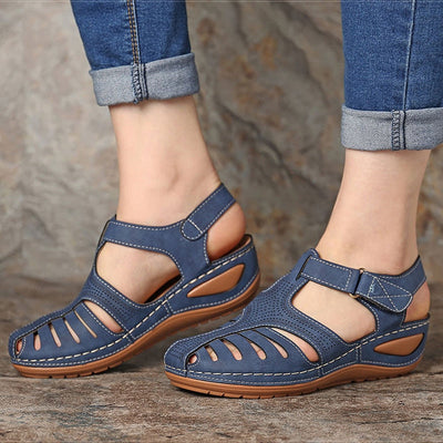 Judith™ - Orthopädische Sandalen Mit Runder Spitze (50% RABATT)