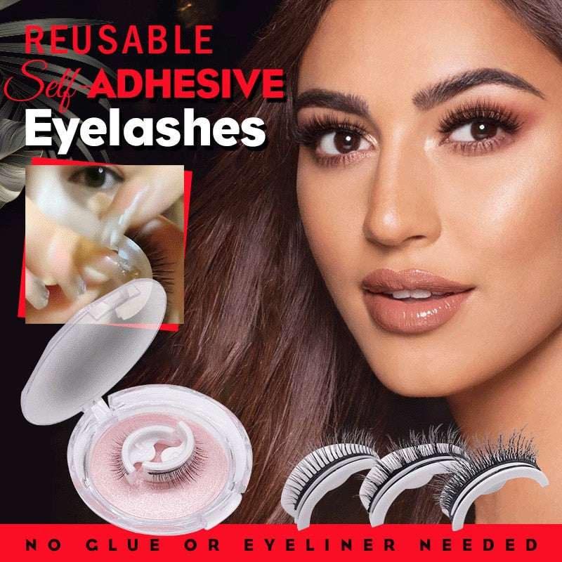 Vittoria™ – Reusable Self-Adhesive Eyelashes (50% OFF) 