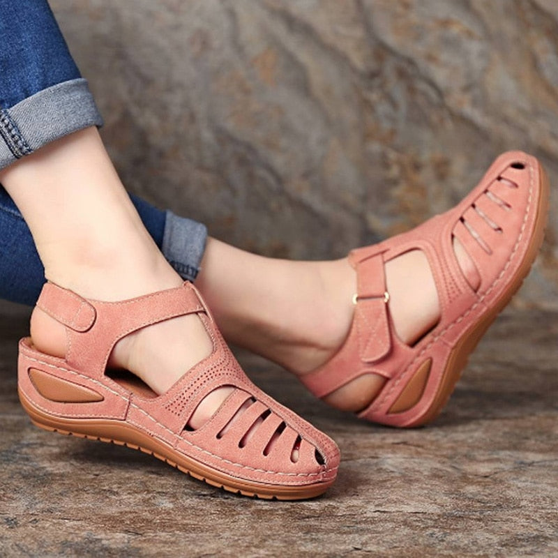 Judith™ - Orthopädische Sandalen Mit Runder Spitze (50% RABATT)