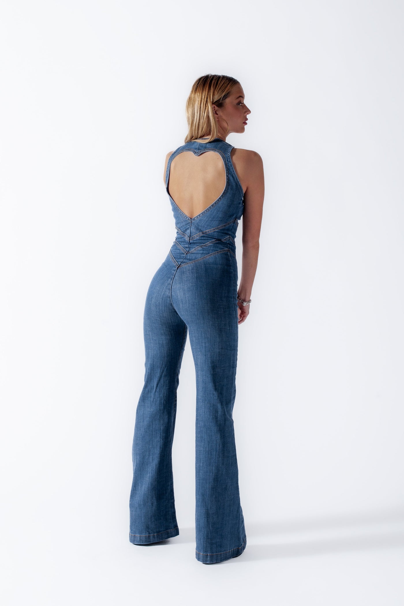 Colette™ - Backless Heart Hollow Jumpsuit (50% OFF) 