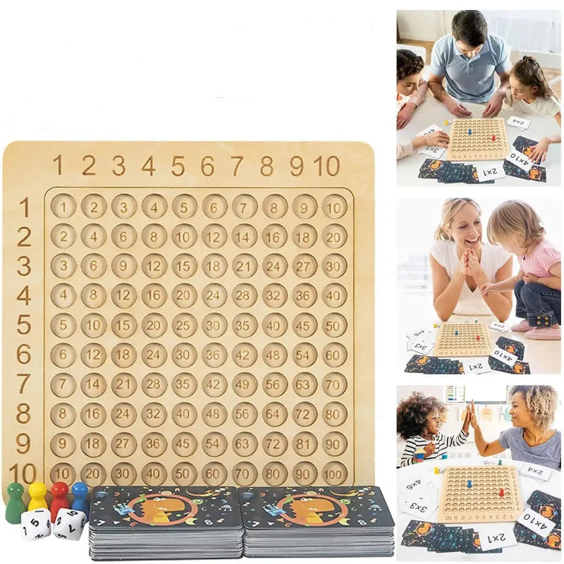 Mathe-Hilfe® | Montessori wooden board game 50% DISCOUNT