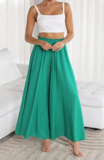 Irida™ – High Waist Long Culottes (50% OFF) 