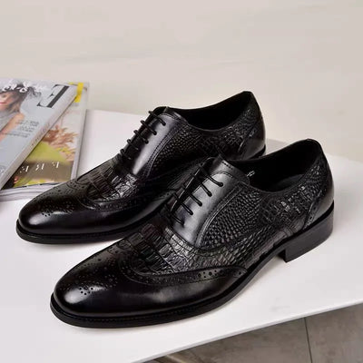 Byron™ - Orthopädische Krokodil Business Loafers