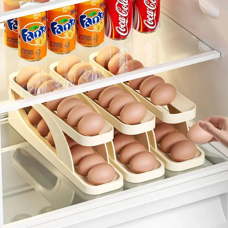 EggFlow™ - Rollable egg holder for the kitchen