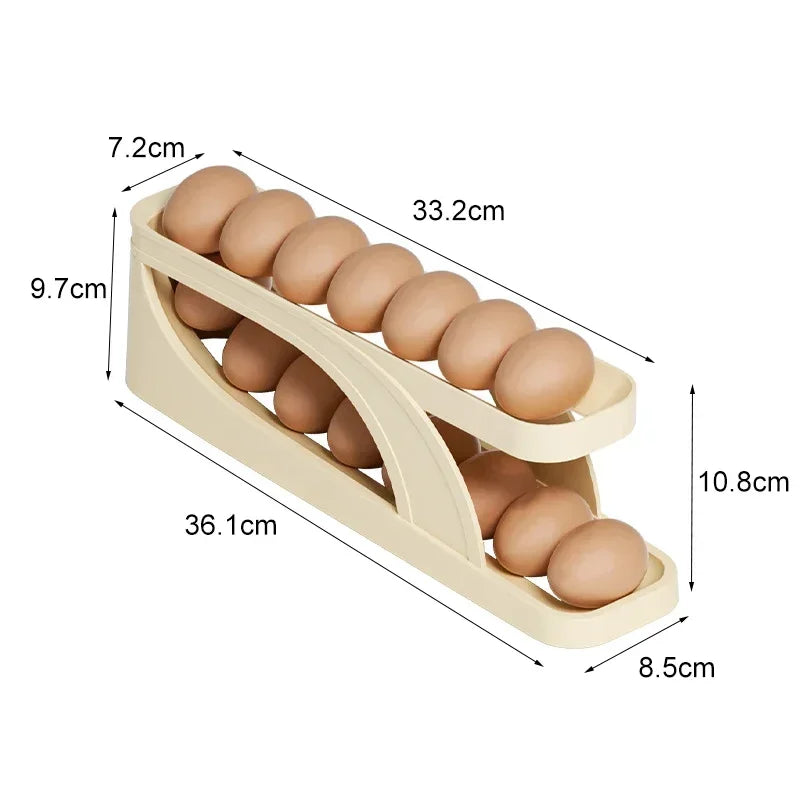 EggFlow™ - Rollable egg holder for the kitchen