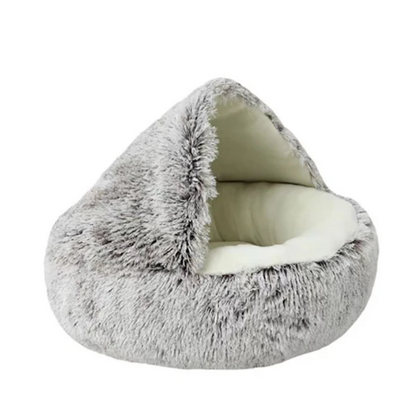 CatBed™ - Plush Hooded Cat Cocoon (50% OFF)