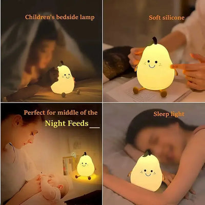 PearGlow™ - Cute Pear Shaped Night Light for Kids (50% OFF)